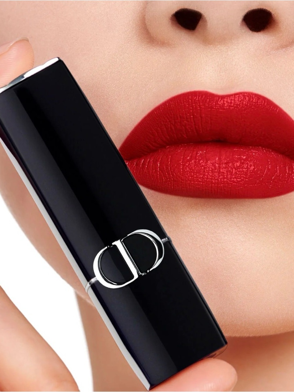 Dior Rouge Dior Lipstick - color 999 Satin/Red